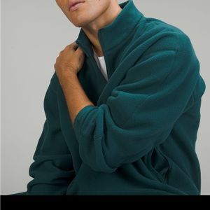 Mens Lululemon Oversized Polar Fleece Half Zip